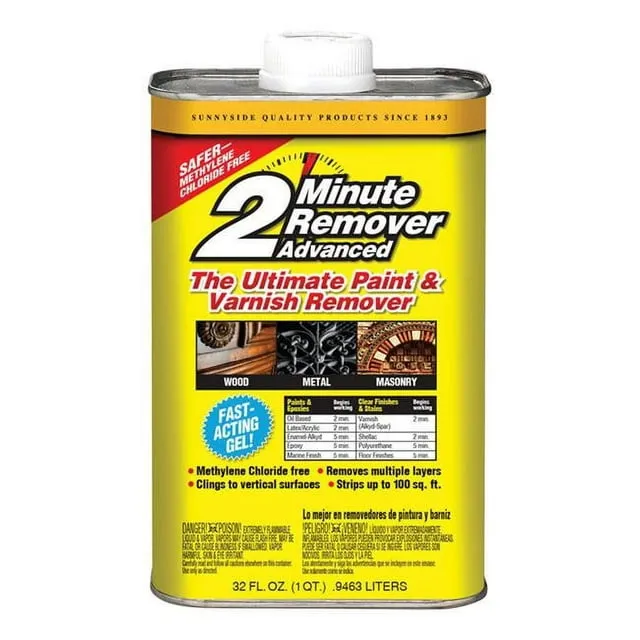 Sunnyside 63432 2 Minute Advanced Remover Paint and Varnish Remover Gel