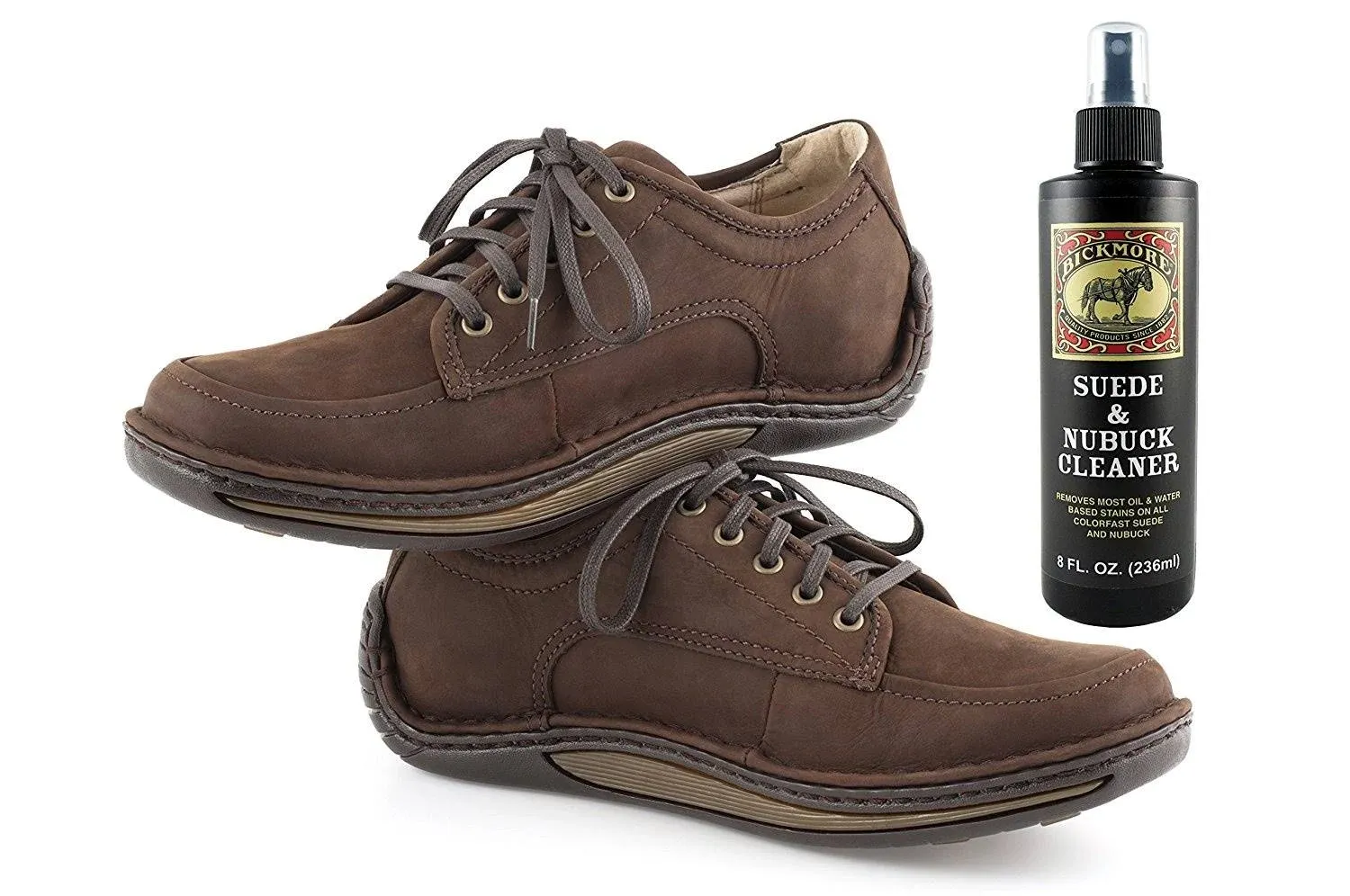 Suede &amp; Nubuck Cleaner - Remove Water Dirt Oil Stains From Shoes Boots Purses...