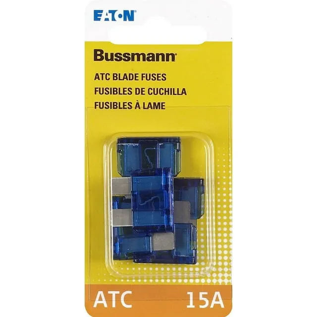  (Vp/atc-15-rp) Blue 15 Amp 32V Fast Acting Atc Blade Fuse, (Pack Of 25)