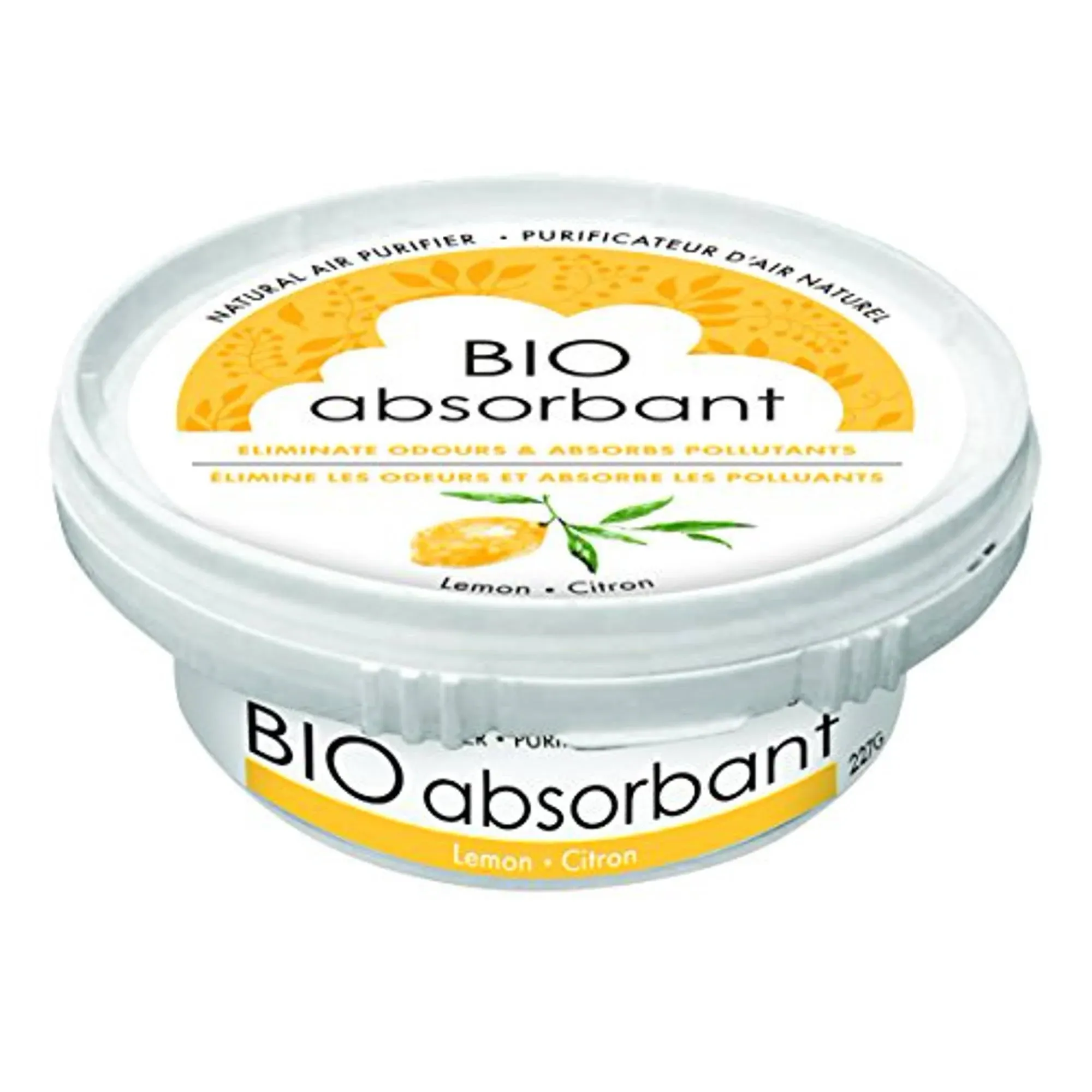 Attitude Hypoallergenic Air Purifier Bio Absorbant, Lemon, 8 Ounce