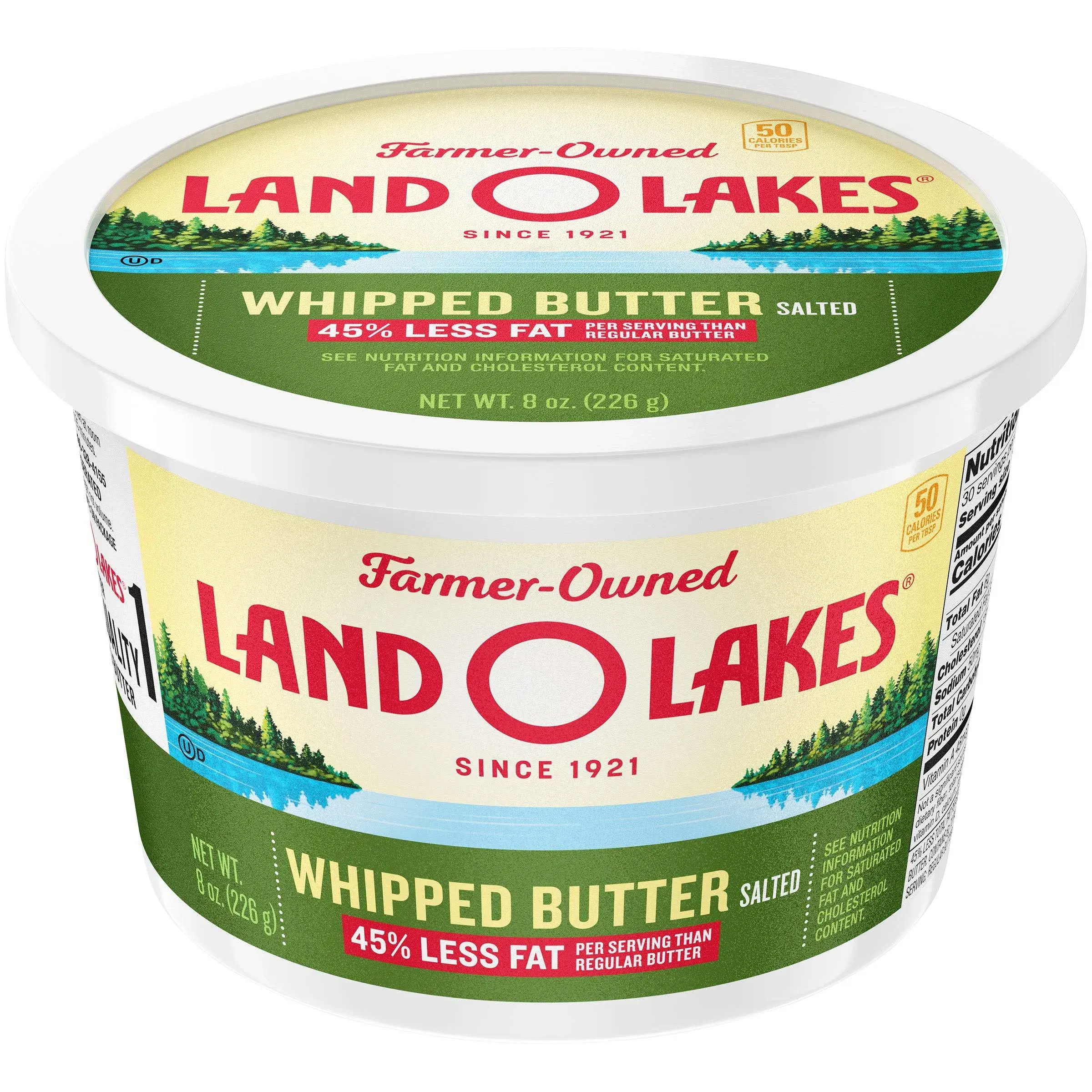 Land O Lakes Whipped Butter, Salted - 8 oz