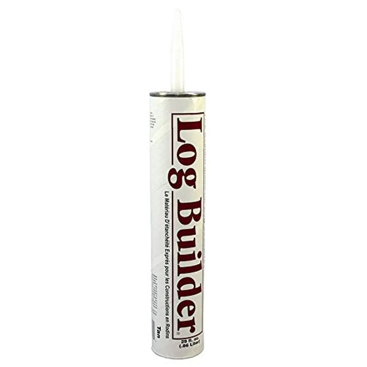 Sashco 45153 Log Builder Sealant 29-Ounce Cartridge Tan