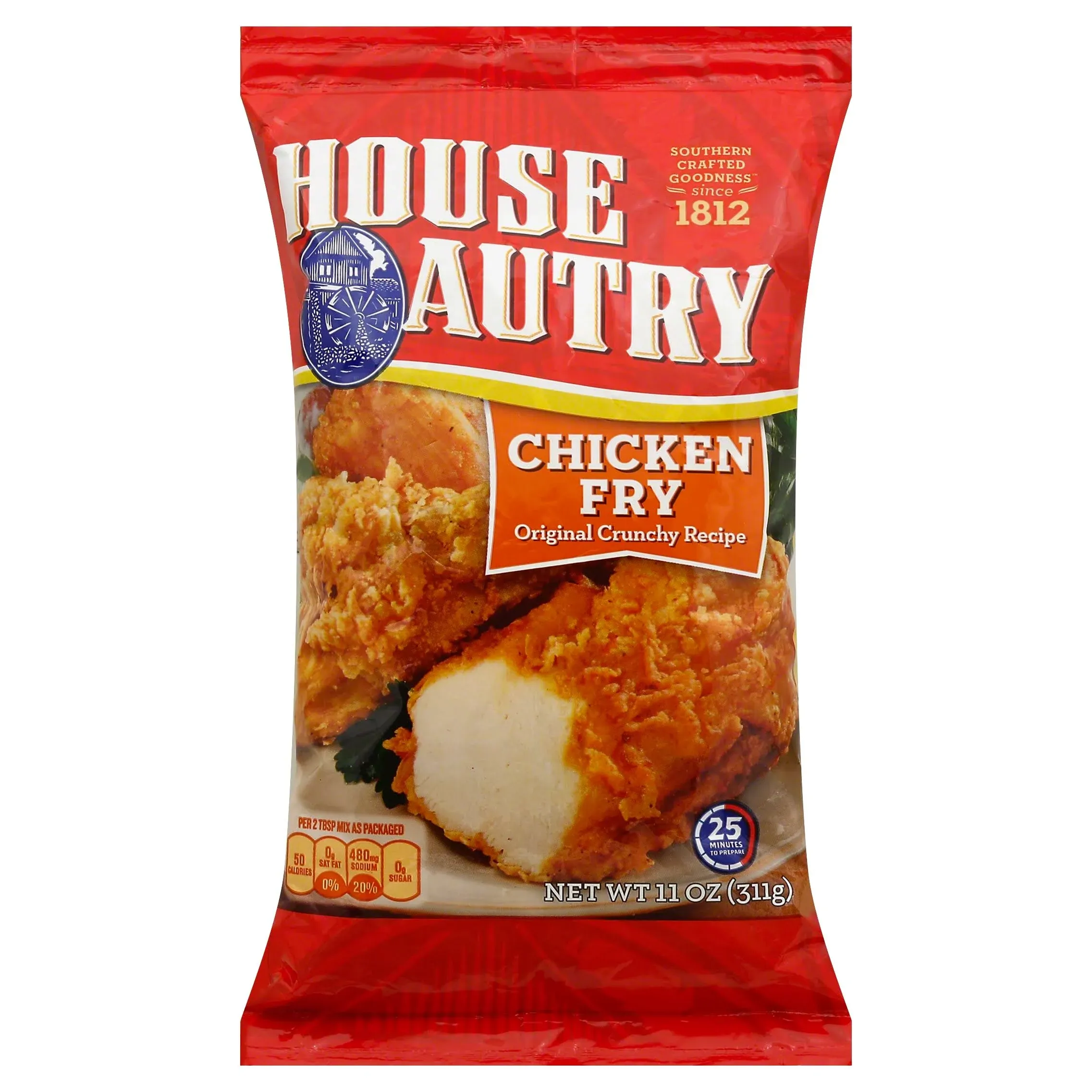 House Autry Chicken Fry, Original Crunchy Recipe - 11 oz