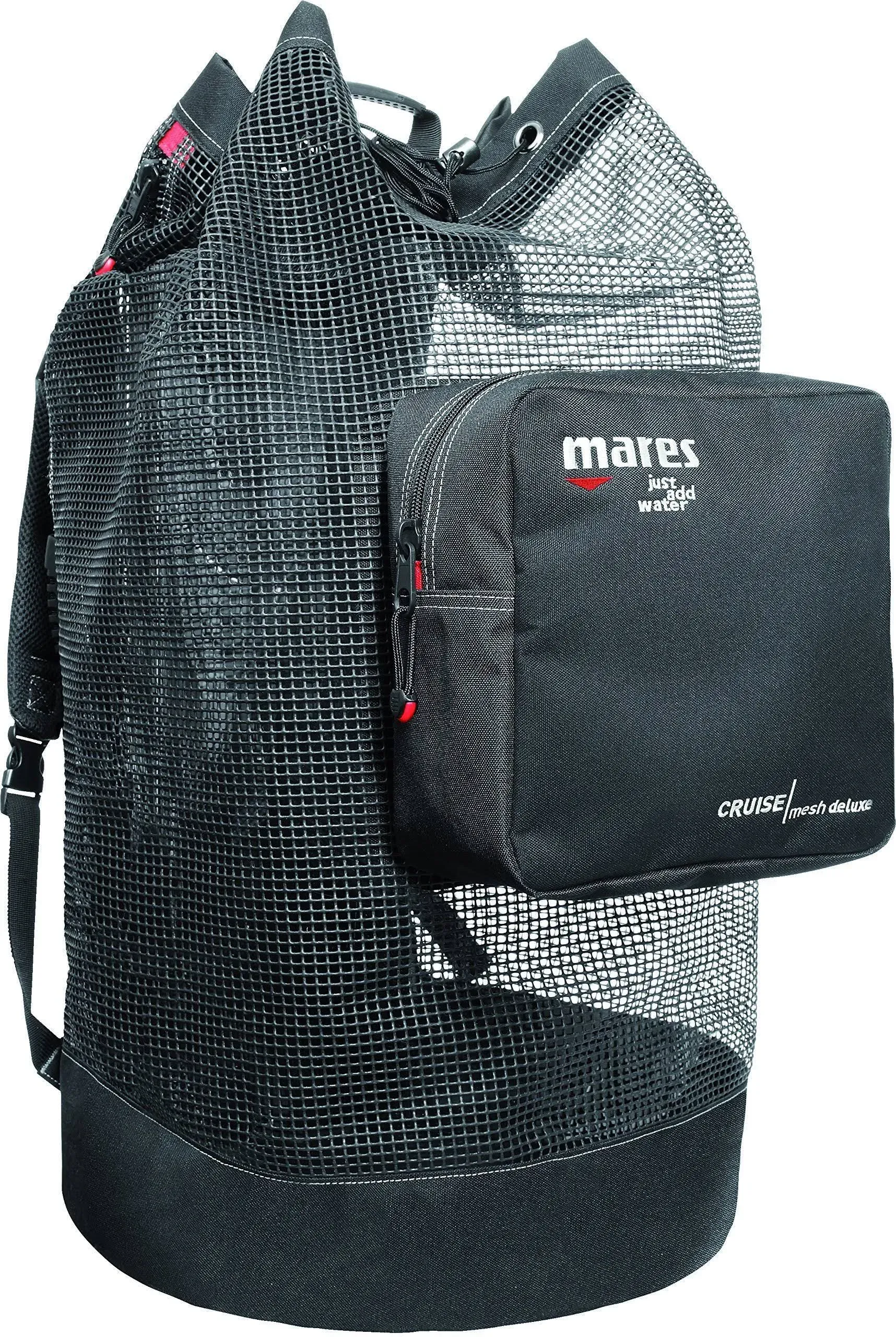 Mares Cruise Backpack Mesh Deluxe Travel Gear Sports Bag Black