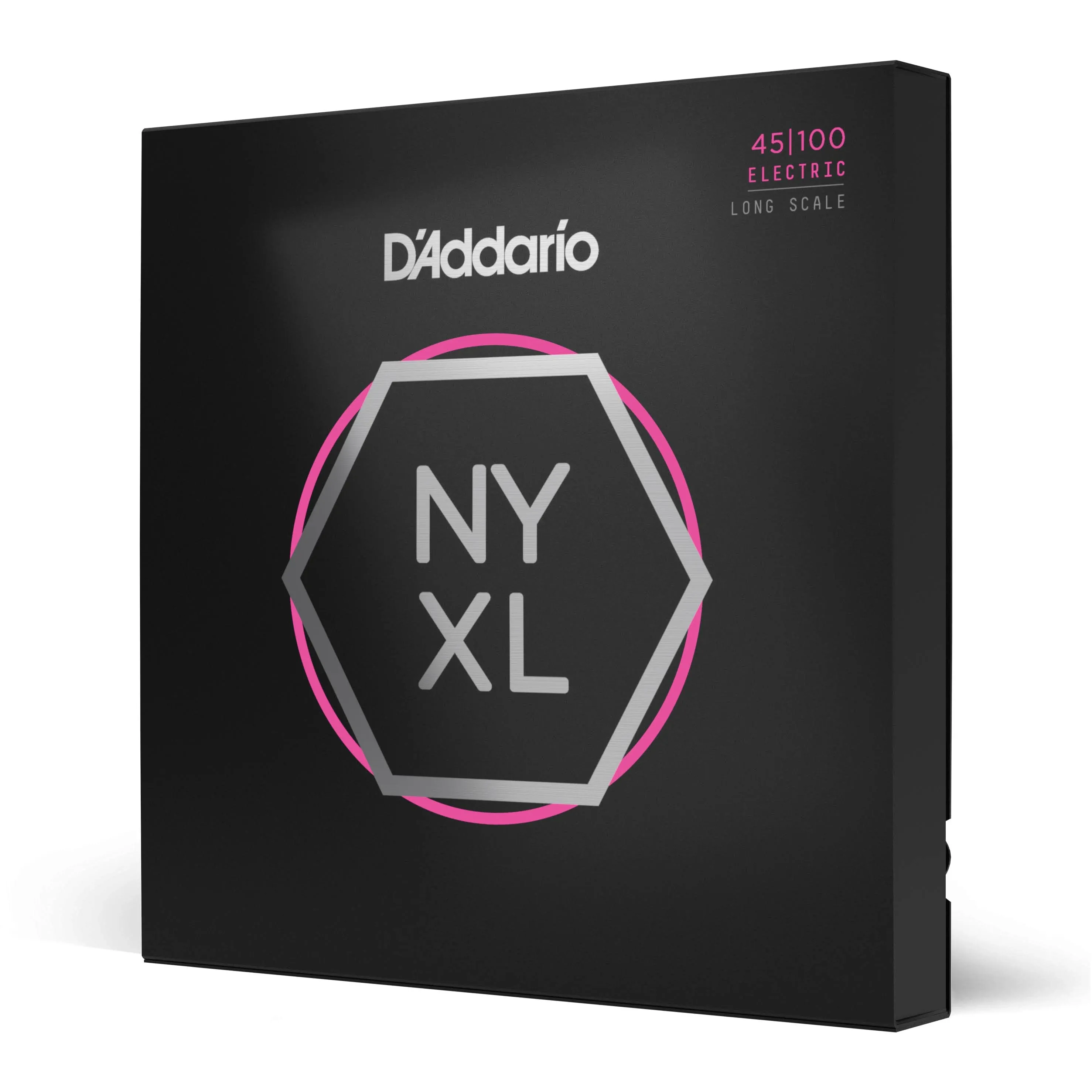 D'Addario NYXL45100 Nickel Wound Bass Guitar Strings, Regular Light, 4