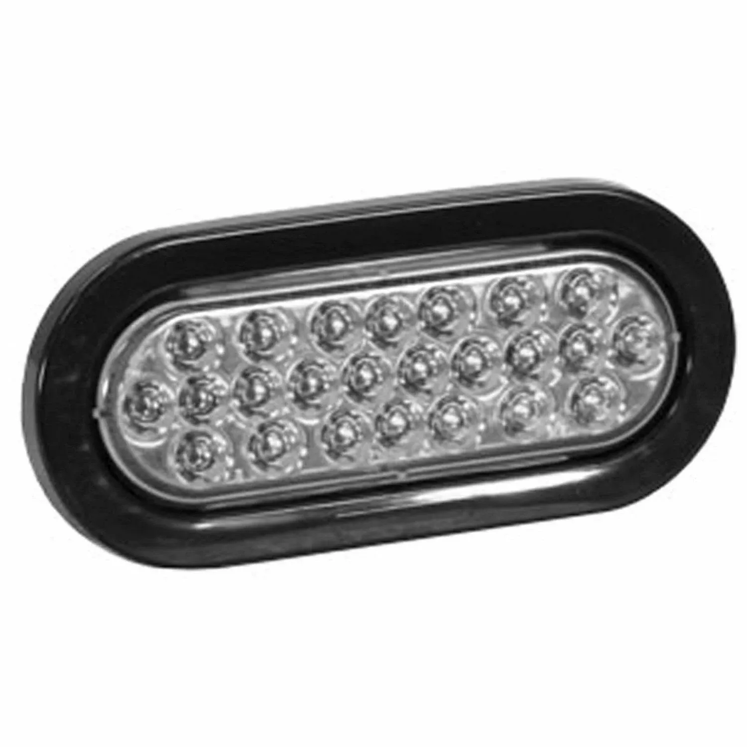 Buyers SL65CO 6-1/2" Oval Clear Strobe Light