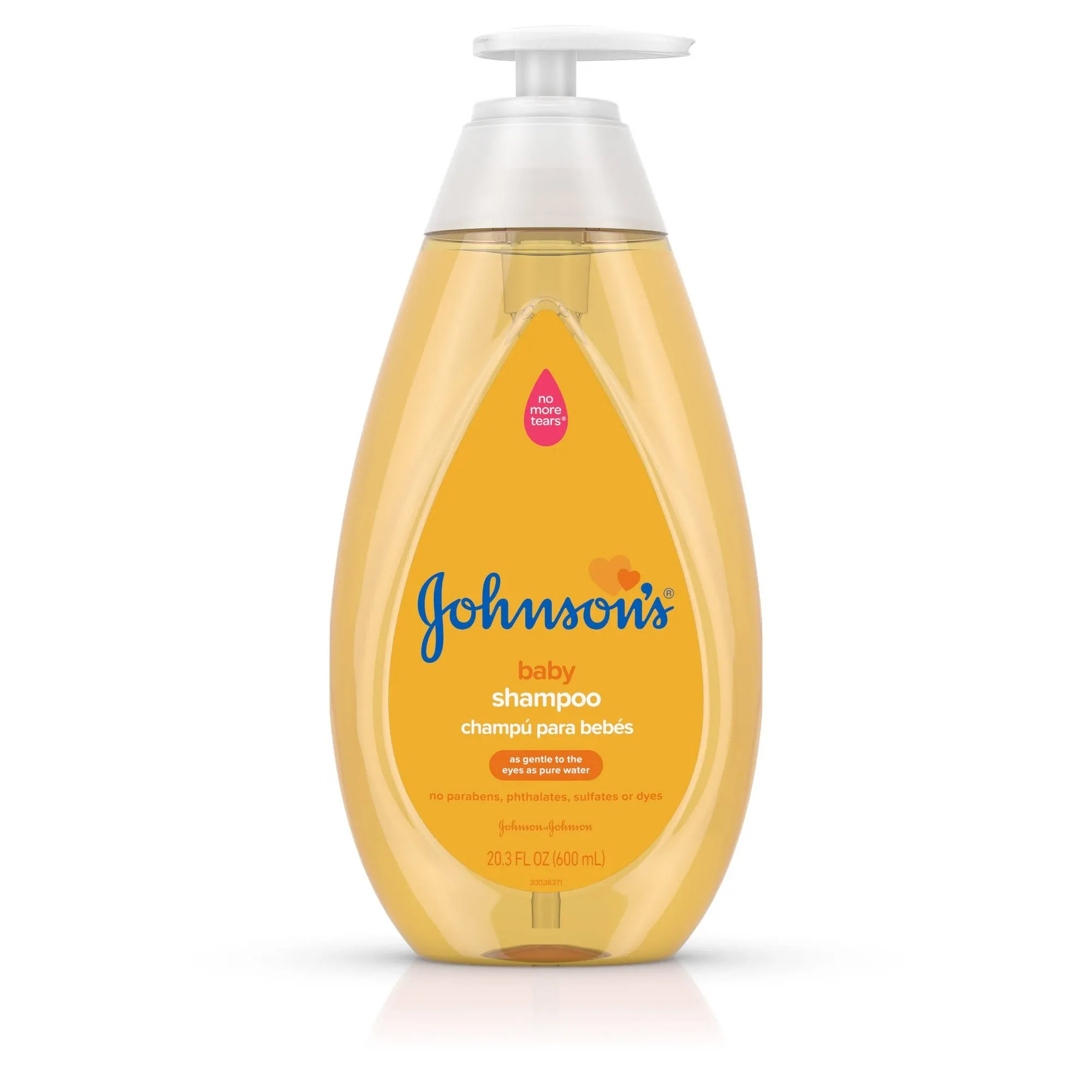 Johnson&#039;s Baby Shampoo Wash with Gentle Tear-Free Soap, Soft, Shiny, 20.3 fl oz