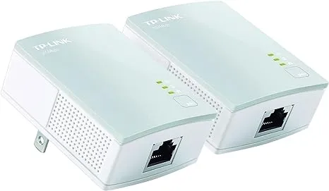 TP-Link AV600 Powerline Ethernet Adapter - Plug&Play, Power Saving, Nano Powerline Adapter, Expand Home Network with Stable Connections (TL-PA4010 KIT)