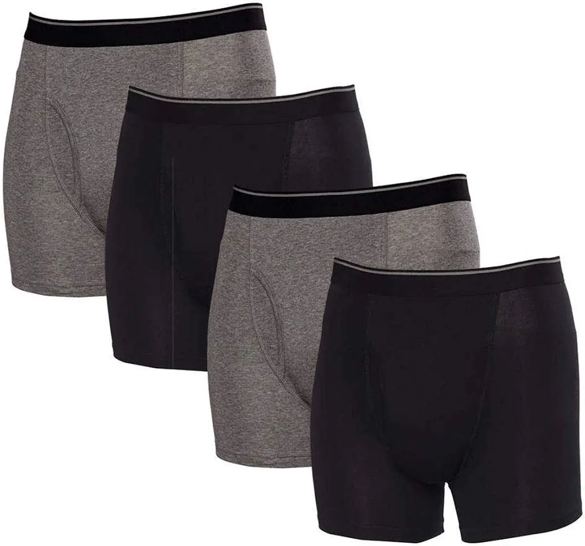 Kirkland Signature Men's Boxer Brief Pima Cotton 4 Pack