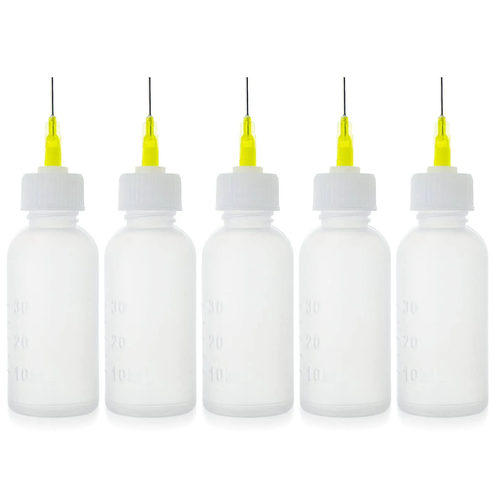 30cc Needle Glue Squeeze Bottle Precision Tip Applicator 5 Pack