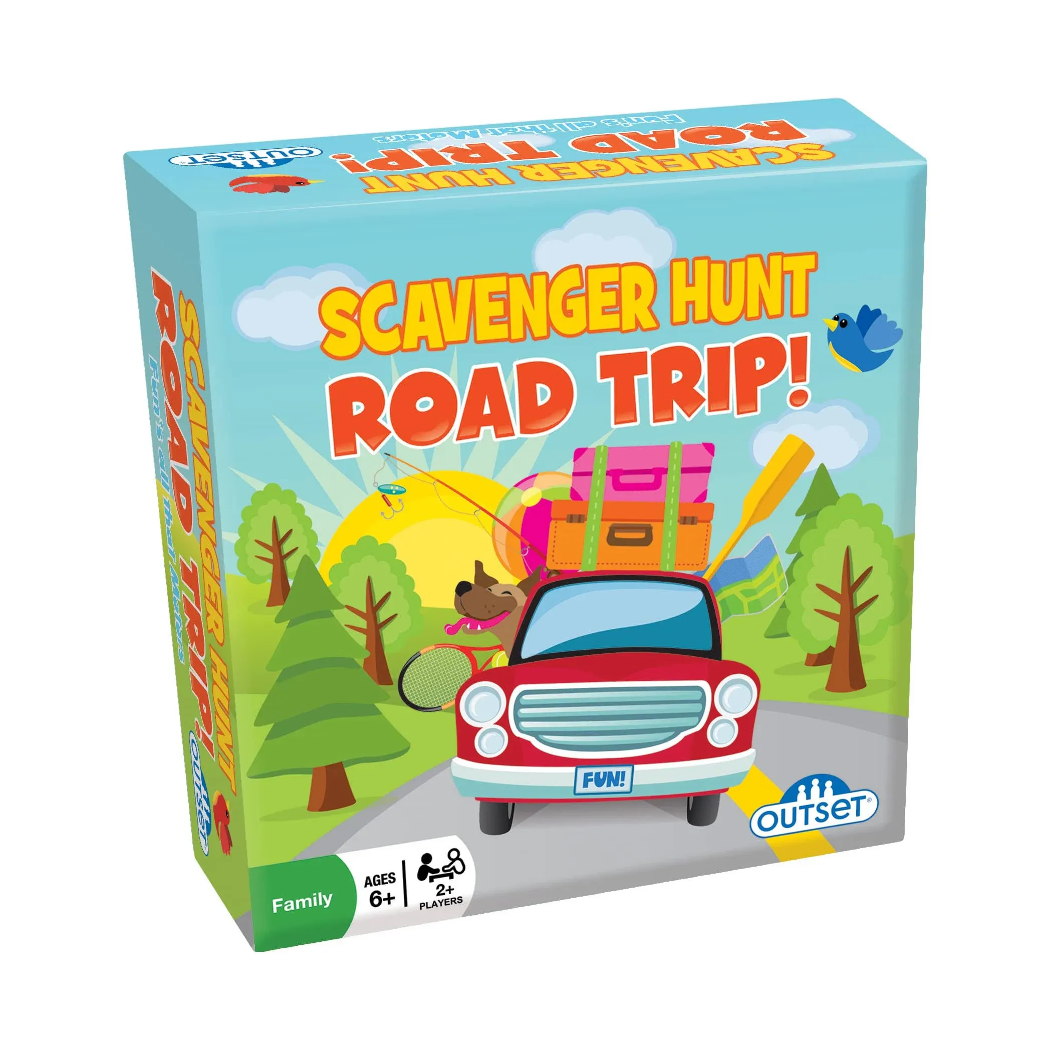 Scavenger Hunt Road Trip Card Game