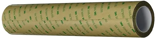3M 9495LE Double Coated Tape, 2" width x 5yd length (1 roll)