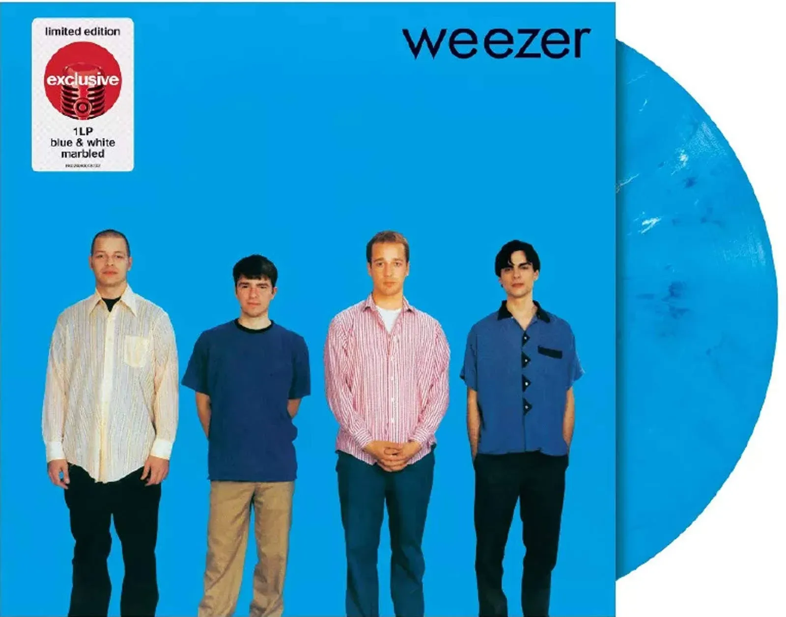 Weezer - Autotitulado - LP 2020 Geffen Limited Azul y Blanco Mármol Sellado-