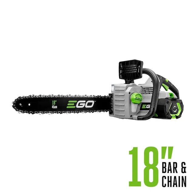 Ego Chain Saw, Cordless, 18 Inch