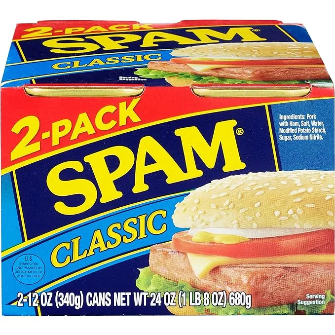 Spam Classic, 12 oz, 2 Pack