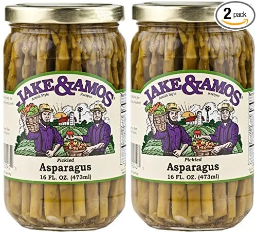 Jake & Amos - Pickled Asparagus / 2 - 16 Oz. Jars