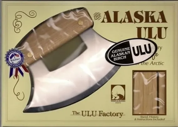 The Ulu Factory Ulu w/ Birch Handle