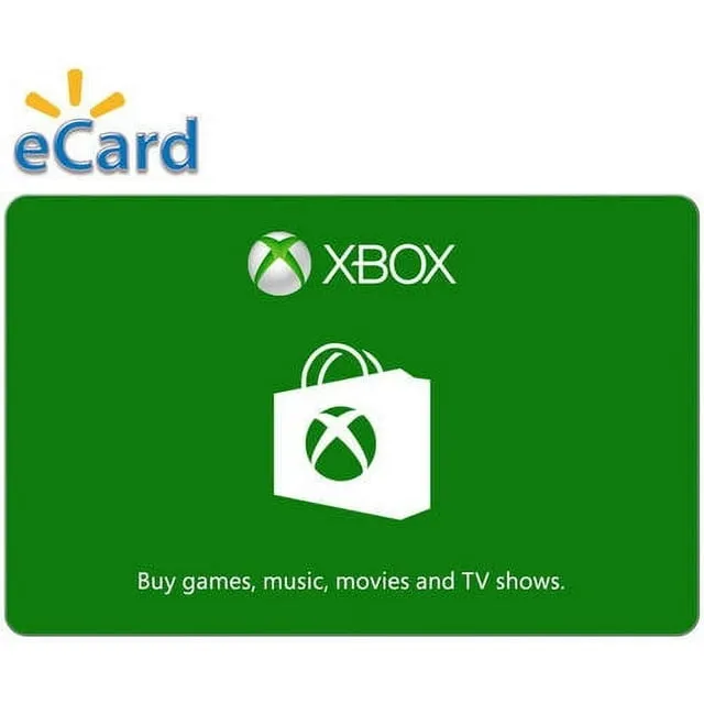 Xbox Digital Gift Card