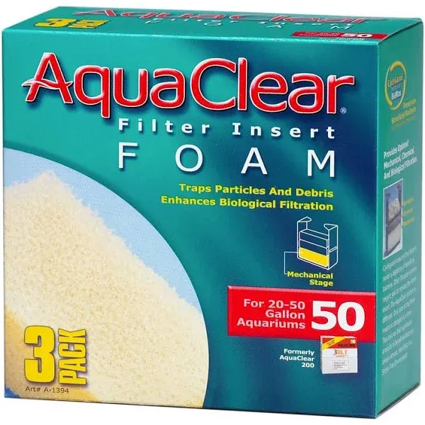 AquaClear Filter Insert Foam for Aquariums - A1390