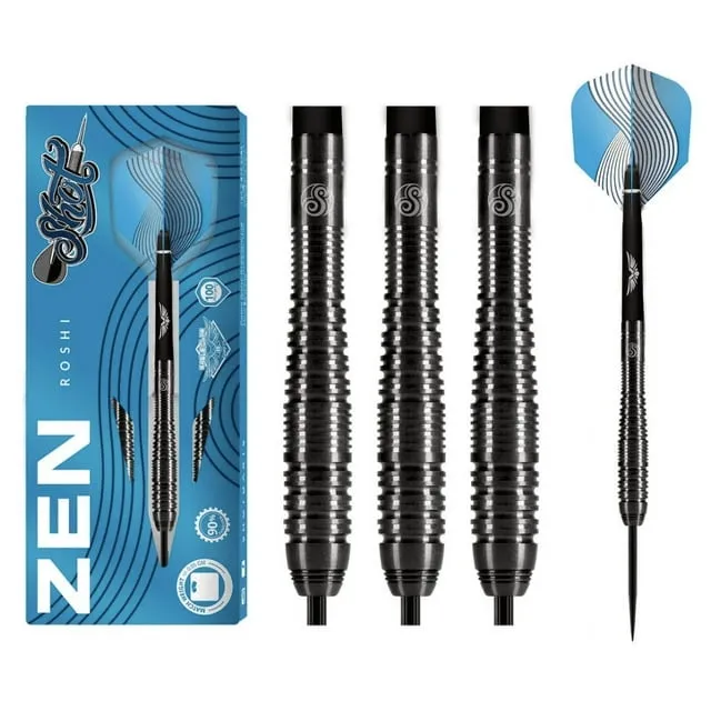 Shot Darts Zen Roshi Steel Tip Dart Set - 24g