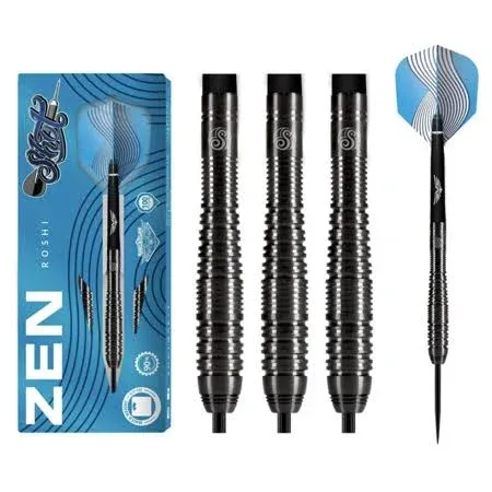 Shot Darts Zen Roshi Steel Tip Dart Set 25gm