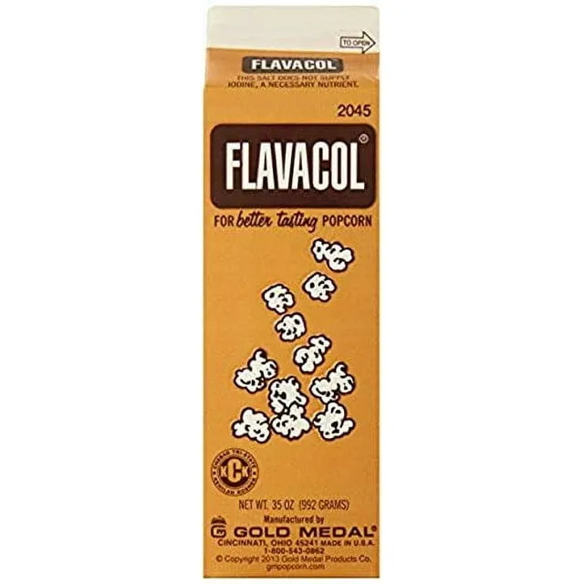 Flavacol Popcorn Season Salt - 1 35oz Carton