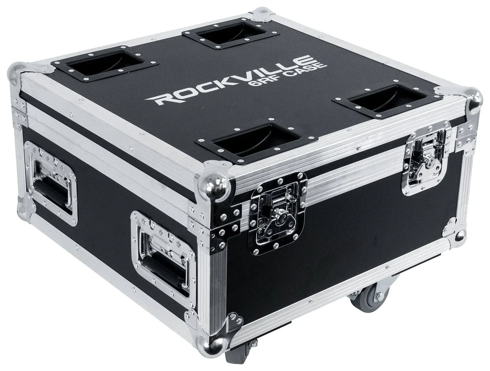 Rockville 6RF Charging Road Case