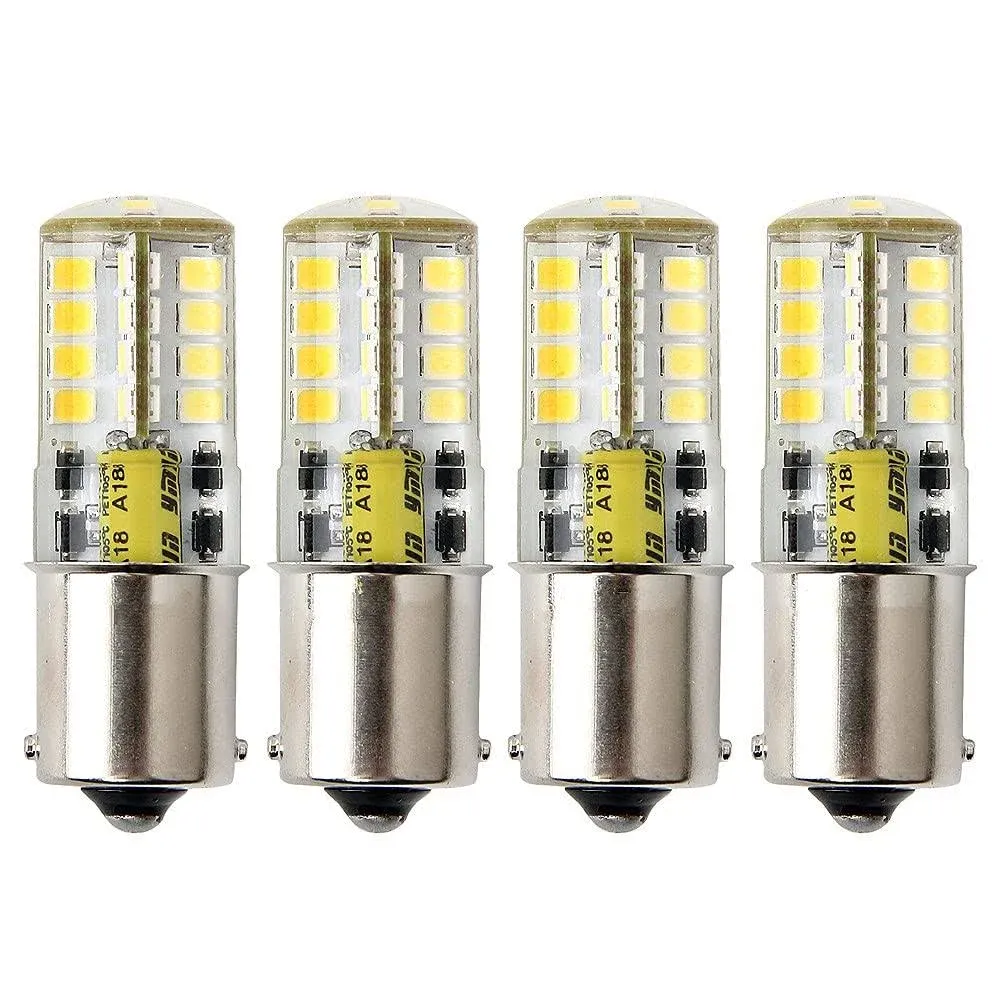 Led BA15s Bulb 12V AC/DC 1156 1141 S8 Single Contact Base Waterproof Lamp 5 W...