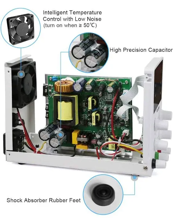 DC Power Supply for 60V 5A Lab Bench