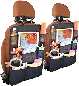 2 Pack Car Backseat Organizer Kickmat for SUV Off-Road Vehicles Trucks