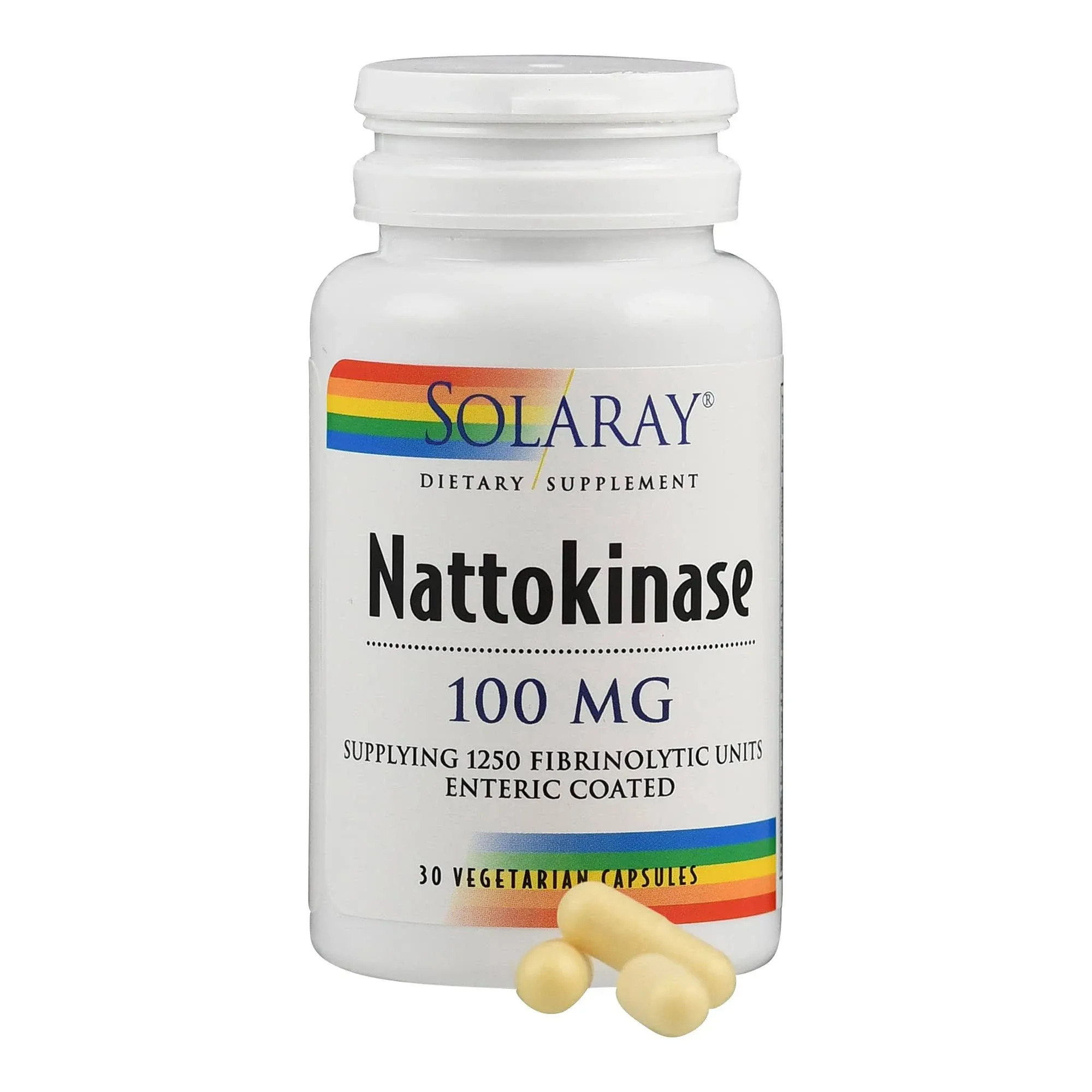 Solaray - Nattokinase, 30 Capsules