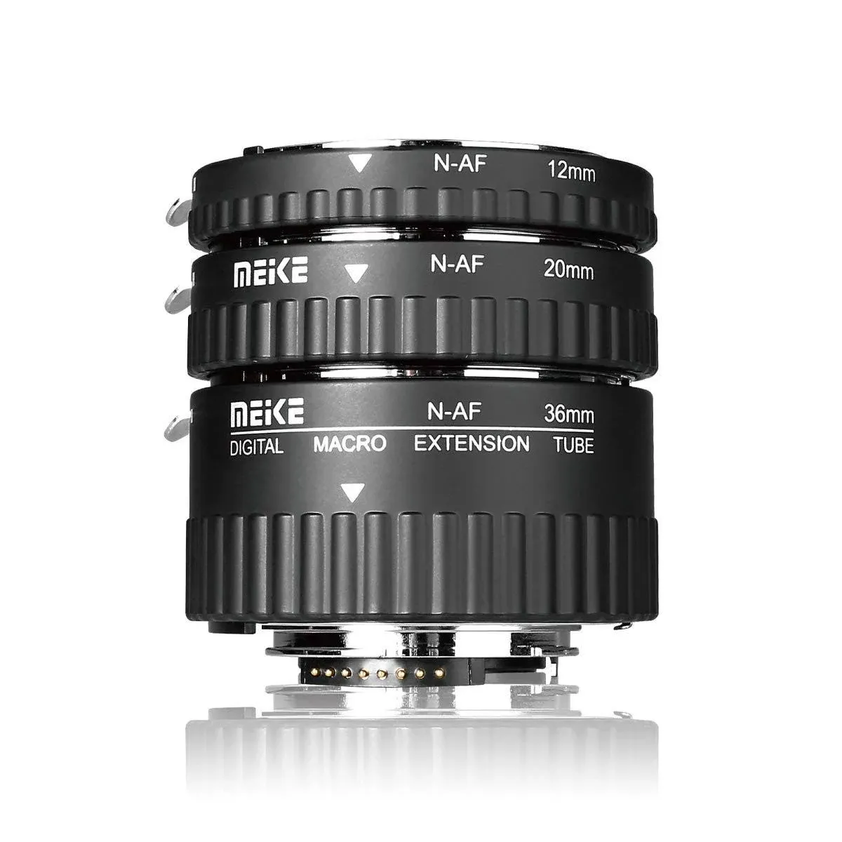 Meike N-AF1-A Macro Electronic Mount Auto Foucs Macro Metal Extension Tube ...