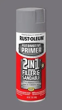 Rust-Oleum Automotive 2 in 1 Filler and Sandable Primer Spray