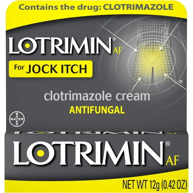 Lotrimin AF Jock Itch Antifungal Treatment Cream, 0.42 Ounce Tube