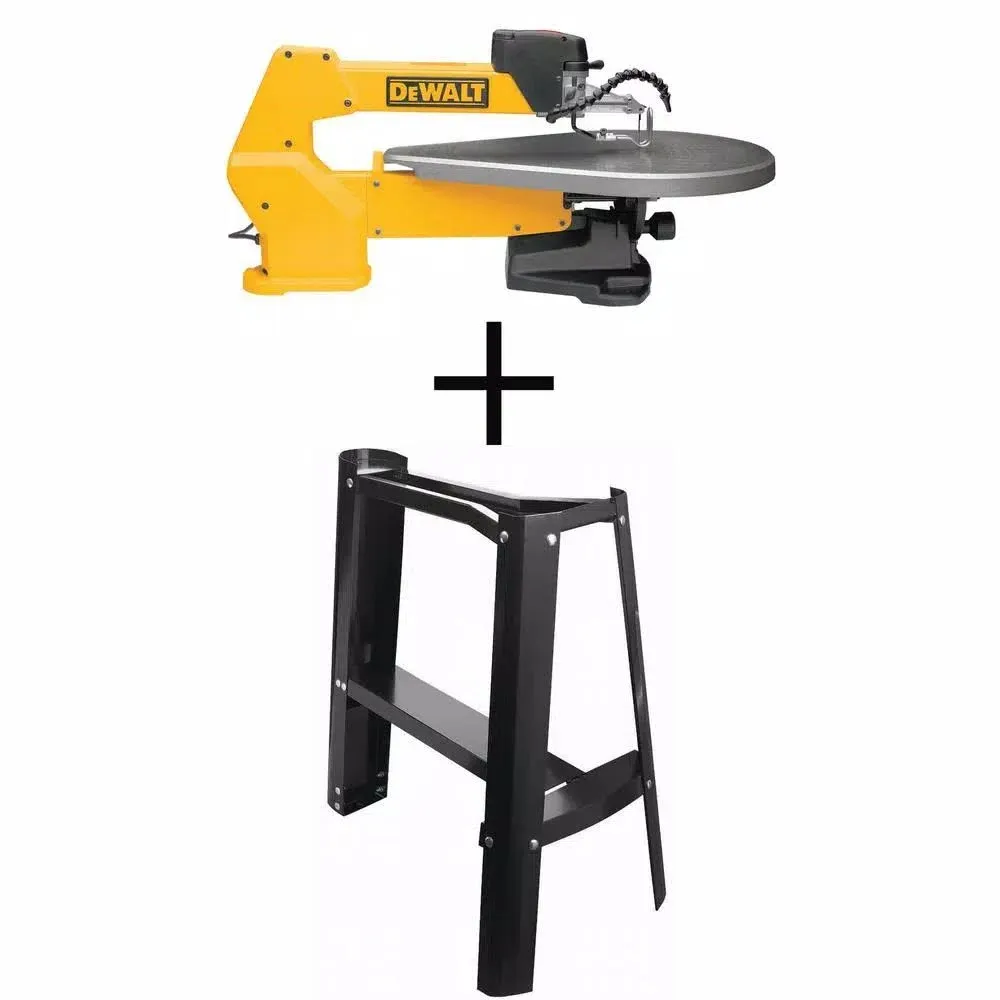 DEWALT DW788 1.3 Amp 20-Inch Variable-Speed Scroll Saw with Scroll Saw Work Light