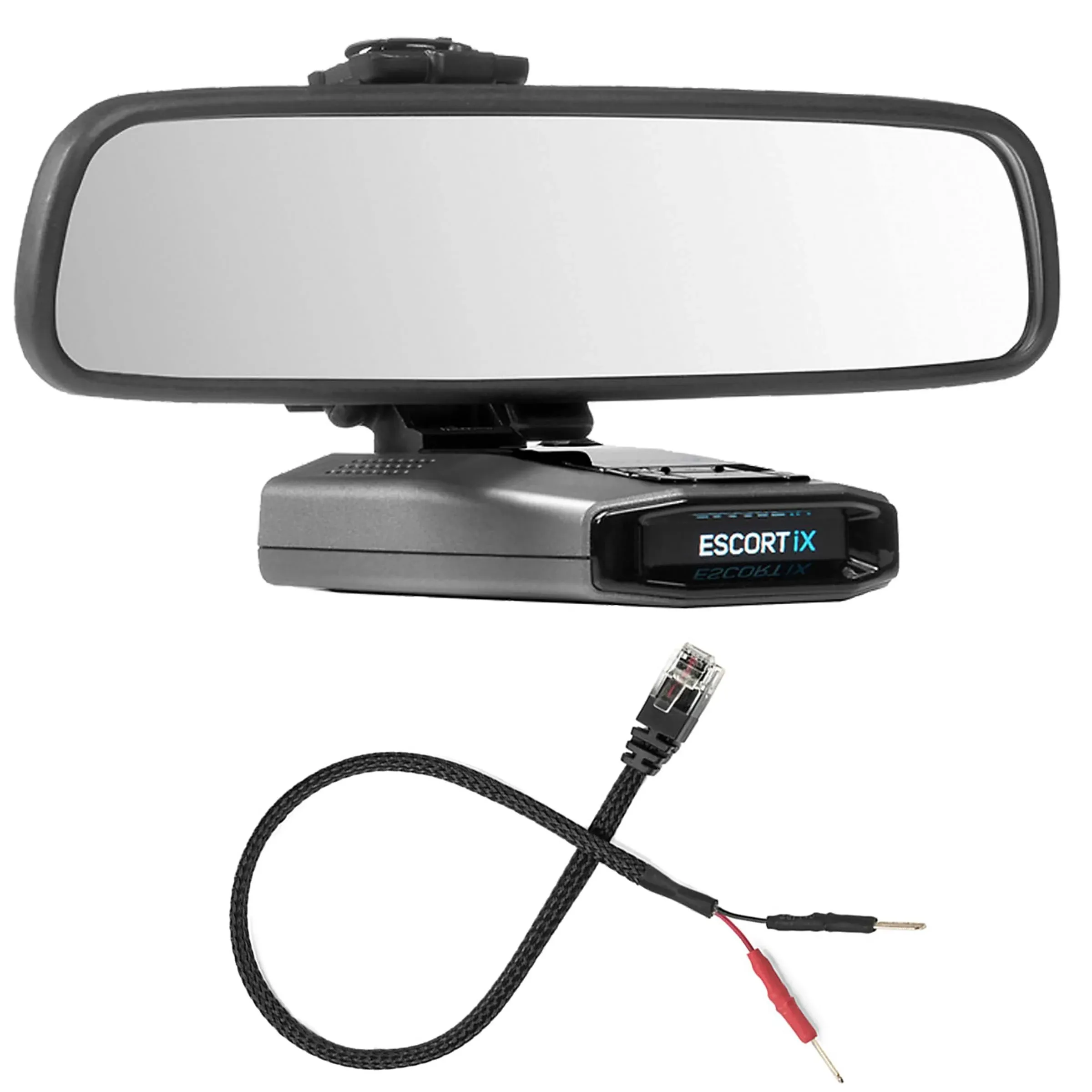 Radar Mount Mirror Mount Bracket + Wire Power Cord for Escort (3001107)