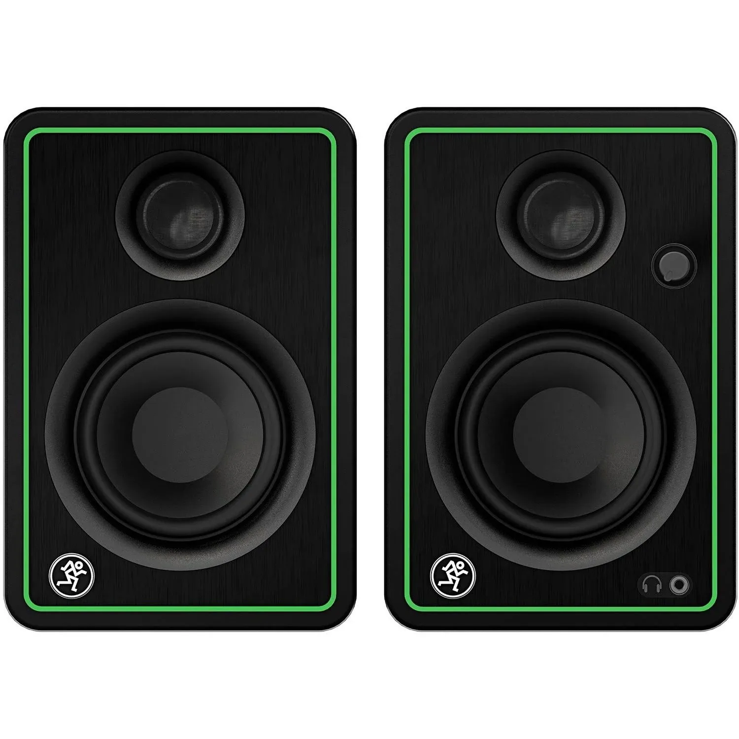 Mackie CR3-X 3&#034; Active Powered Studio Recording Monitor Speakers Pair - NEW!