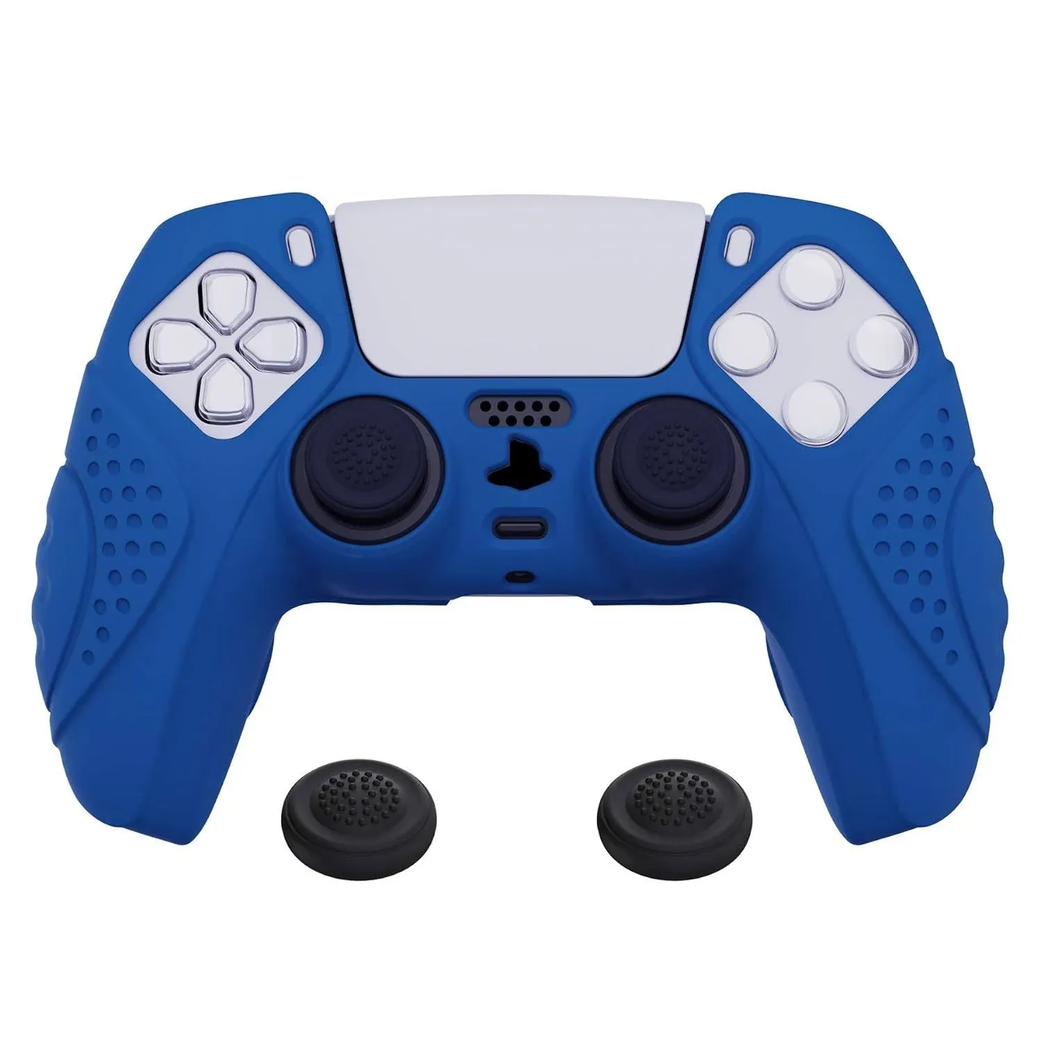 eXtremeRate PlayVital Guardian Edition Blue Ergonomic Soft Anti-Slip Controller