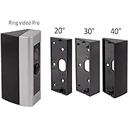 Doorbell Bracket Mount for Ring Video Pro Angle Adjustment Adapter Mounting Plate ...