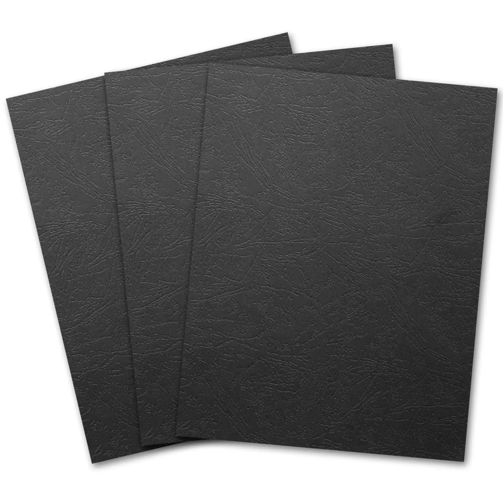 Binditek 100 Pack Grain Texture Paper Binding Presentation Covers