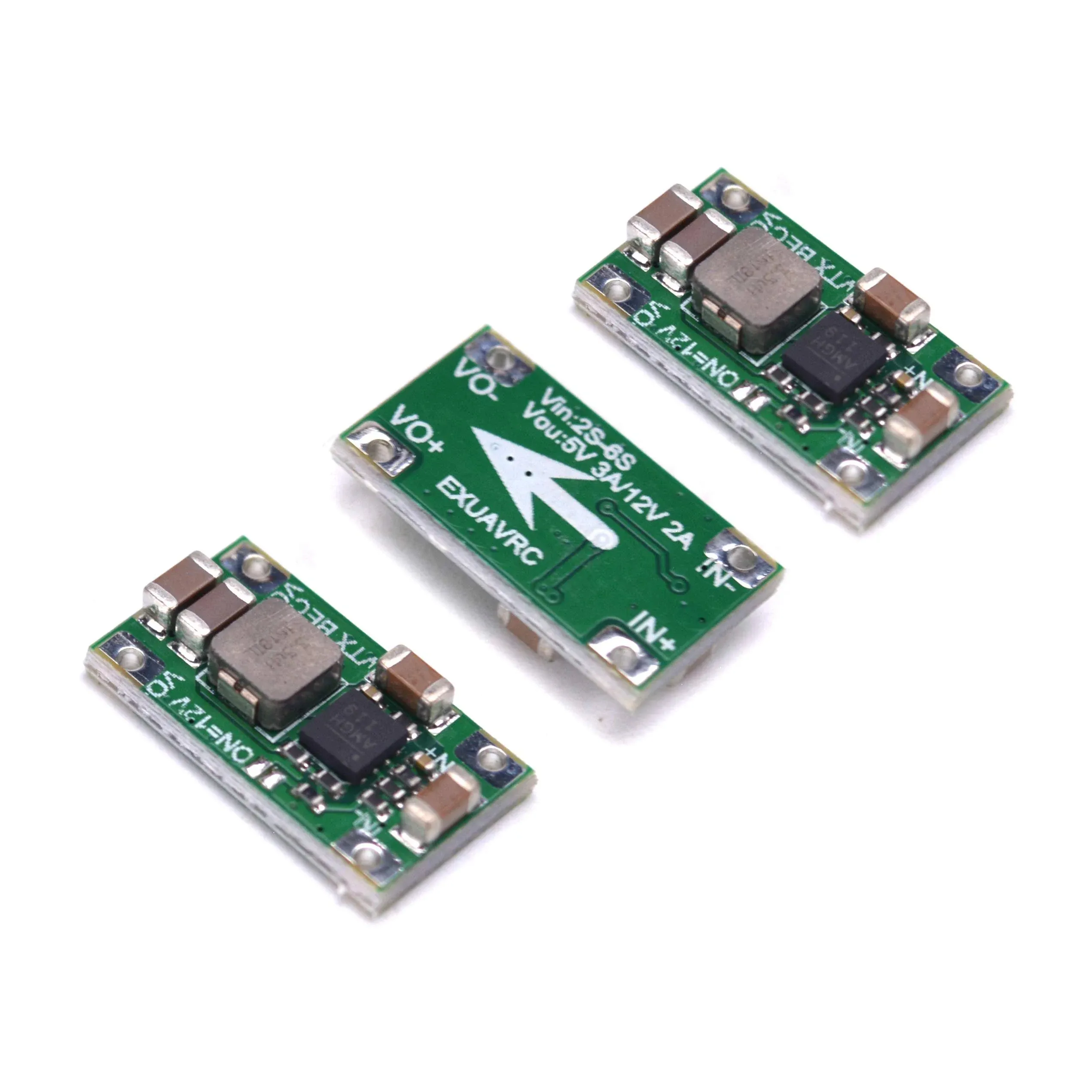 FPVKing FPV UBEC Micro 5V 3A / 12V 2A Adjustable Bec UBEC 2-6S for Quadcopter RC ...