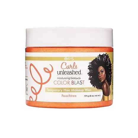 Curls Unleashed Color Blast Temporary Hair Makeup Wax - Peachtree