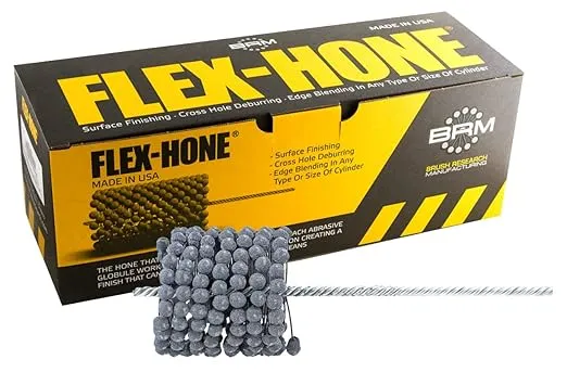 Flex-Hone Tool GB31224 Flexible Cyl Hone, Boredia3-1/2In, 240Grit