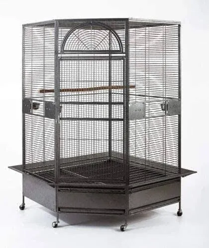 Seny Parrot Escape Jumbo Corner Bird Cage Aviary (Ordinary)