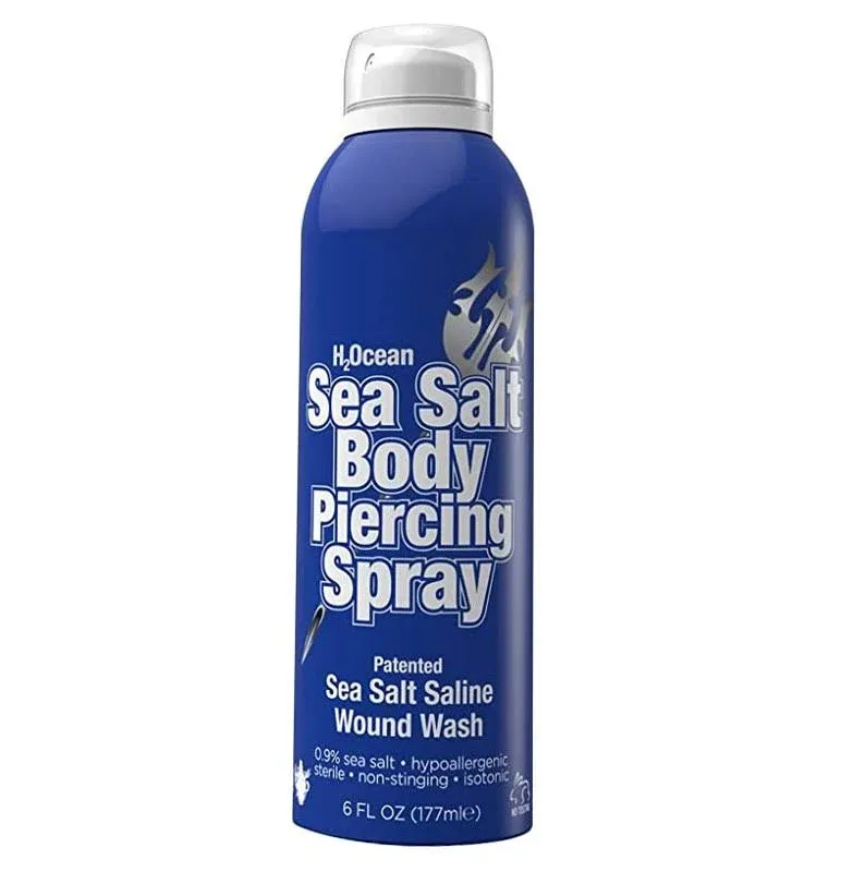 H2ocean Sea Salt Body Piercing Spray 6 fl oz