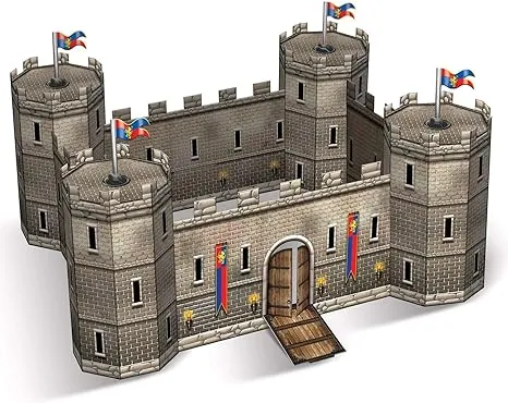 3-D Castle Centerpiece