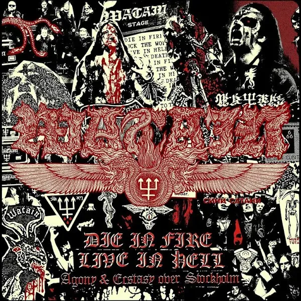 Watain - Die in Fire - Live in Hell (cd)