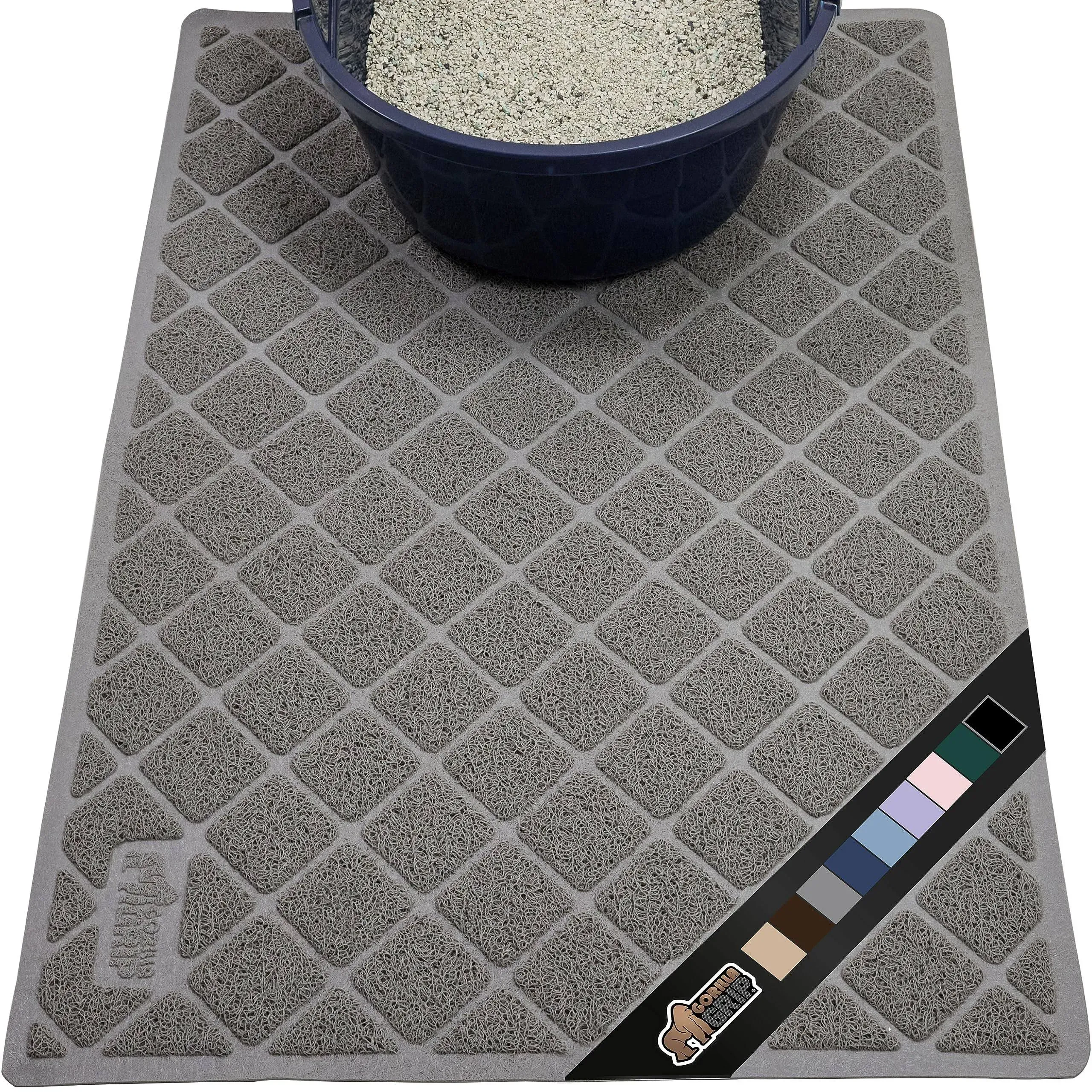 Gorilla Grip Original Premium Durable Cat Litter Mat