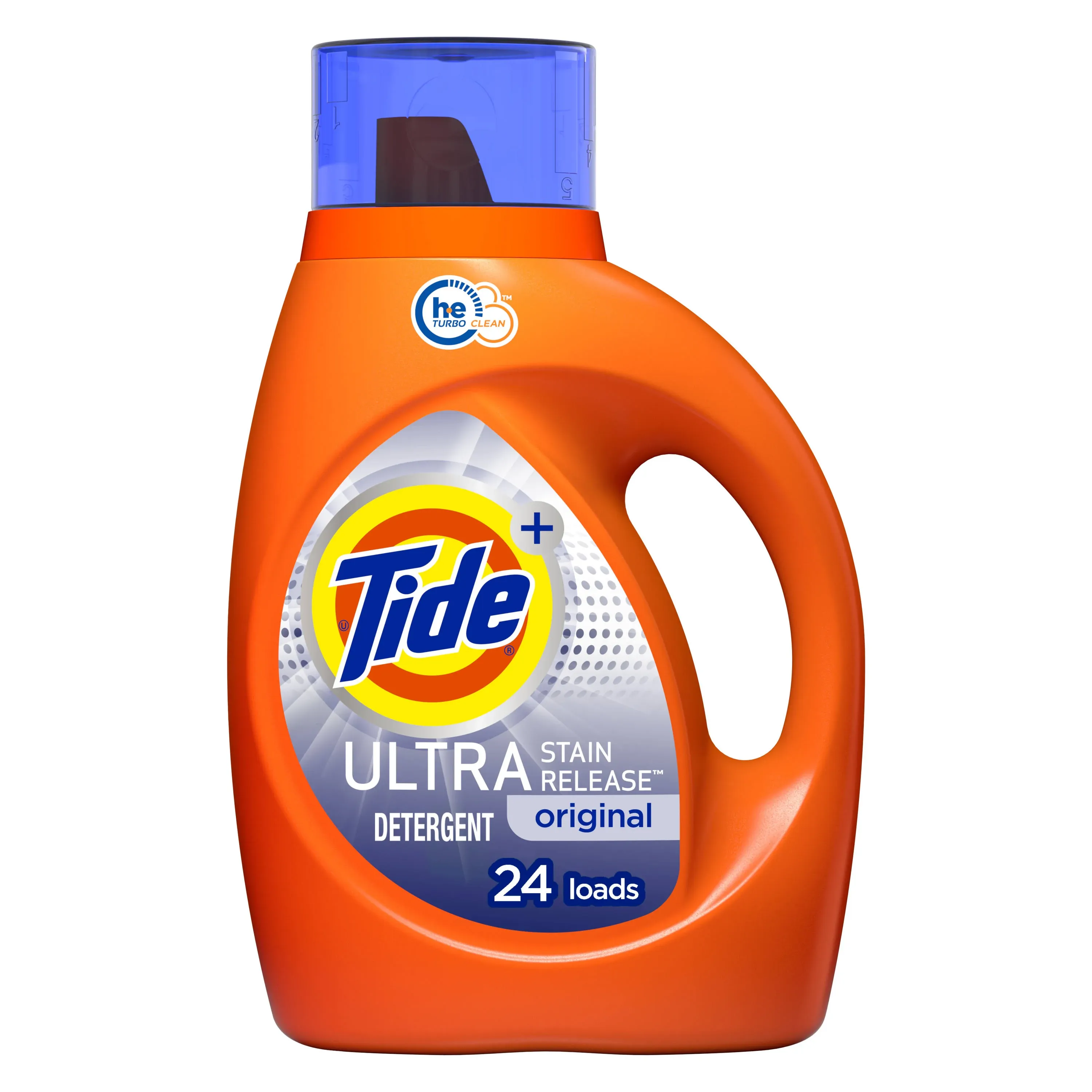 Tide Ultra Stain Release Liquid Laundry Detergent, Original, 24 Loads 46 fl oz