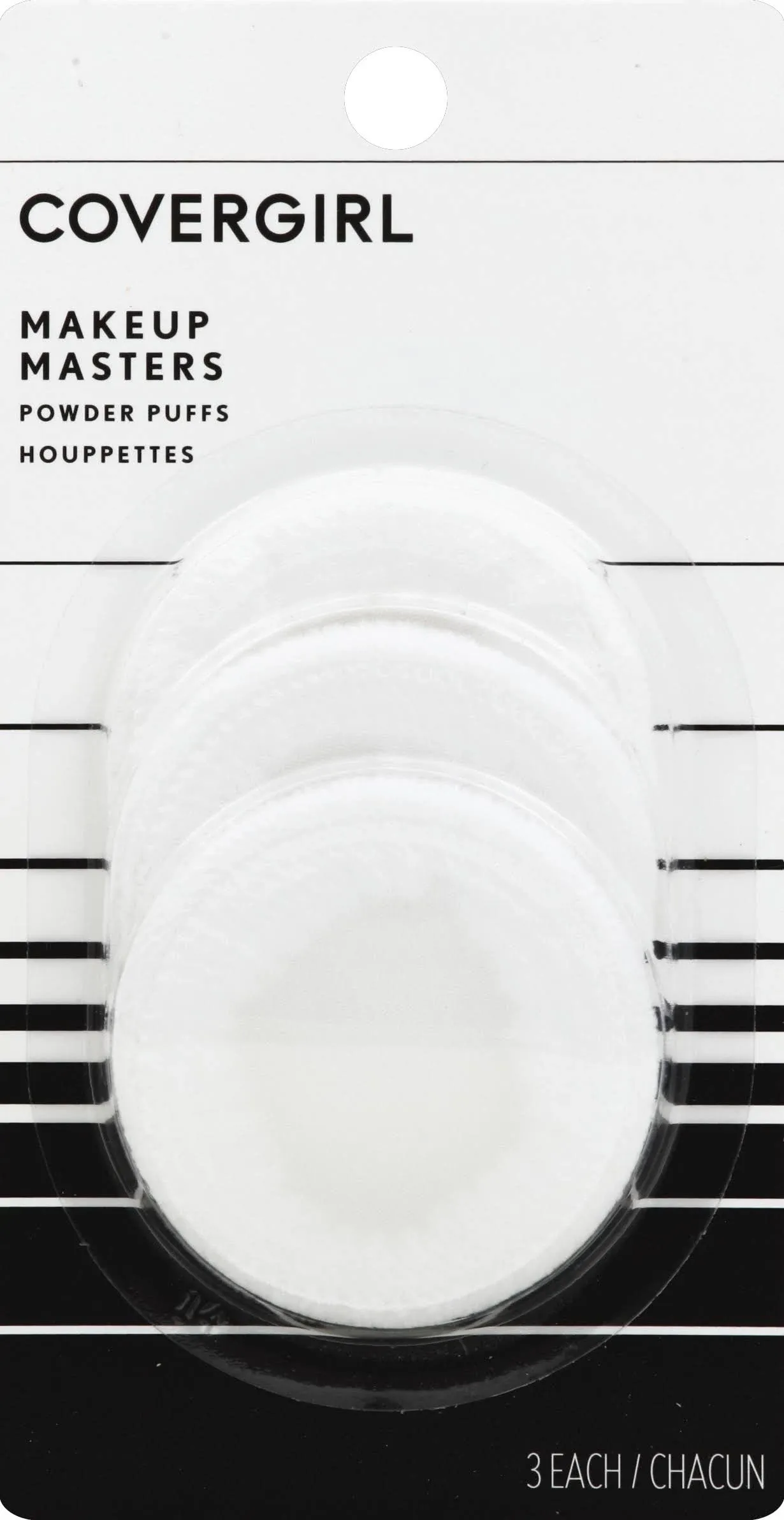 COVERGIRL Makeup Masters Powder Puffs: Pack of 3 White Puffs